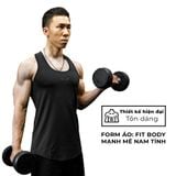  Áo Ba Lỗ Thể Thao Wolf Active Powerfit2 W41, Áo Thể Thao Mát Mẻ, Chất Vải Mềm Mịn, Co Giãn 4 Chiều 