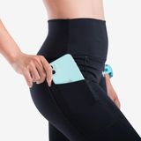  Quần dài bó cơ nữ Wolf Active Compress Run W103, chất liệu bó cơ mềm mịn, co giãn thoải mái 