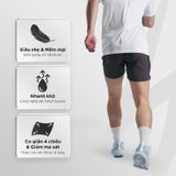  Quần Thể Thao Chạy Bộ Nam 1 Lớp GOYA STASH - Siêu Nhẹ, Trượt Nước, Mịm Màng, Khô Nhanh 