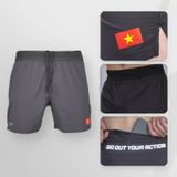  Quần Thể Thao Chạy Bộ Nam 1 Lớp GOYA STASH - Siêu Nhẹ, Trượt Nước, Mịm Màng, Khô Nhanh 