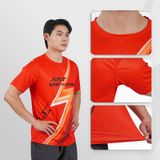  [NEW] Áo thun thể thao chạy bộ nam nữ T-Shirt THUNDER full màu - Co giãn 4 chiều, mềm mại và thoáng khí 