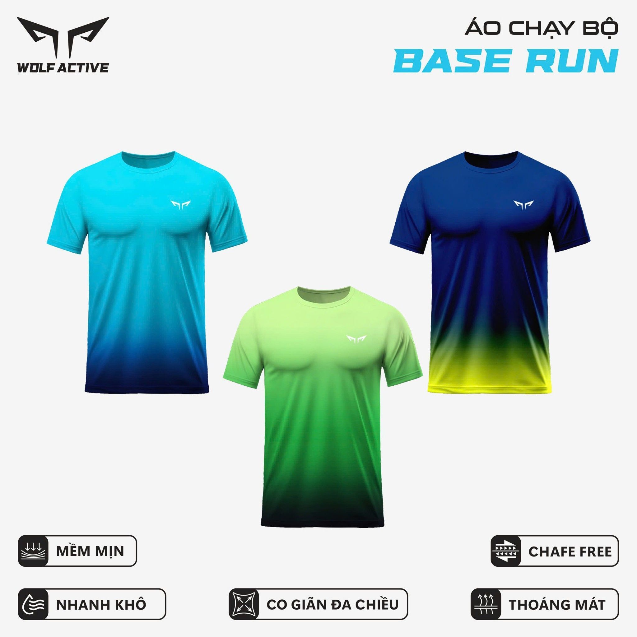 Thiết kế siêu nhẹ Wolf Active Base Run 225