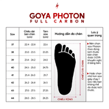  Dép Thể Thao Chạy Bộ Đế Full Tấm Carbon GOYA PHOTON - Full Màu 