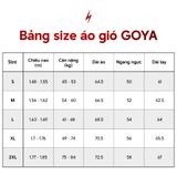 Áo Khoác Gió Thể Thao Goya Chống Thấm Năm 2025 - Đen 