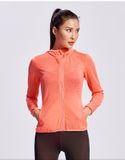  Áo Khoác Chạy Bộ Nữ RunTiger 4080A - Màu Cam 