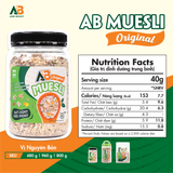  Ngũ cốc dinh dưỡng AB Muesli túi nhựa - Vị truyền thống 