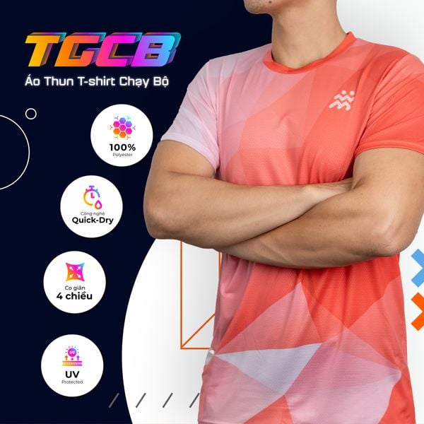 Áo thun T-shirt chạy bộ nữ TGCB