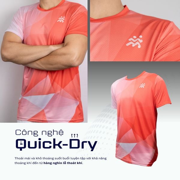 Áo thun T-shirt chạy bộ nữ TGCB