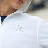  Áo khoác thể thao UNISEX MOTIVE JACKET Supper Light - Màu trắng 