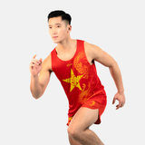  Áo thể thao chạy bộ Singlet GOYA Dragon (rồng vàng) 