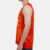  Áo thể thao chạy bộ Singlet GOYA Dragon (rồng vàng) 