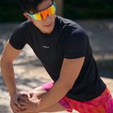  Áo thun thể thao chạy bộ nam MOTIVE Men Basic Color T-Shirt - Màu đen 