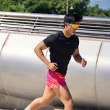  Áo thun thể thao chạy bộ nam MOTIVE Men Basic Color T-Shirt - Màu đen 