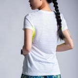  Áo thun thể thao chạy bộ nữ MOTIVE WM Mix Color T-Shirt - Màu trắng 