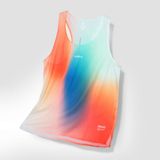  Áo thun thể thao chạy bộ nữ MOTIVE WOMAN Airwear Singlet (30g) - Màu cam 