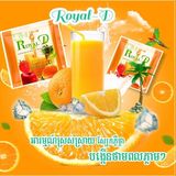  Bột Điện Giải Hòa Tan Royal-D Electrolyte Beverage Vitamin B1, B2, B6 Và Vitamin C - Vị Cam 