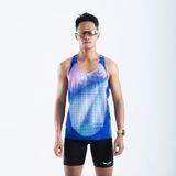  Áo Singlet chạy bộ nam Premium Wolf Active Luminary W276, công nghệ Seamless & Flatlock 