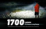  Đèn Pin Đội Đầu Nitecore NU45 1700 Lumens, Tầm Chiếu 172m - Black 