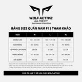  Quần bó cơ nam Wolf Active Super Speed W132, chất vải co giãn 4 chiều, ôm đùi, thoải mái tăng tốc 