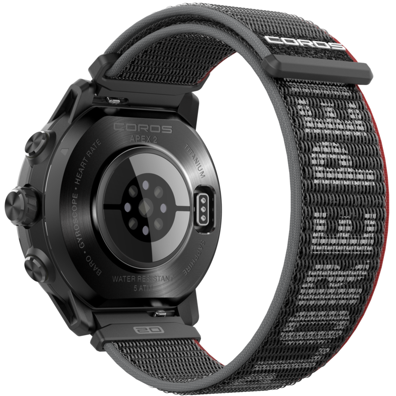  Đồng Hồ Chạy Bộ GPS Coros Apex 2 - Black 
