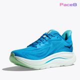  Giày Chạy Bộ Nam Hoka Clifton 10 Wide - Blue / Skyward Blue 