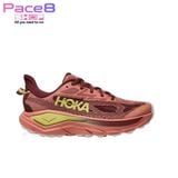  Giày Chạy Bộ Nữ Hoka Challenger 8 Wide Trail - Blush / Dark Cedar 