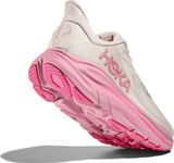  Giày Chạy Bộ Nữ Hoka Clifton 10 Wide Road - Rose Cream / Dried Rose 