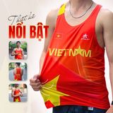  Áo Chạy Bộ Singlet Athlet Unisex Siêu Nhẹ, Nhanh Khô - Việt Nam 