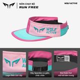  Nón Nửa Đầu Thể Thao Wolf Active RunFree W158, Dành Riêng Cho Runner, Cầu lông, PickleBall, Tennis 