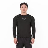  Áo Tay Dài Nam Wolf Active Powerfit W185, Áo Giữ Nhiệt Thể Thao, Chất Vải Co Giãn 4 Chiều 