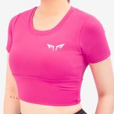  Áo Croptop Nữ Wolf Active Flexfit W216, Áo Tập Mềm Mịn, Tôn Dáng, Thấm Hút Mồ Hôi, Co Giãn Thoải Mái 