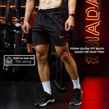  Quần Tập Gym Nam Wolf Active Fitpro2 W184, Quần Thể Thao Nam, Chất Vải Poly 2 Da Co Giãn 4 Chiều 