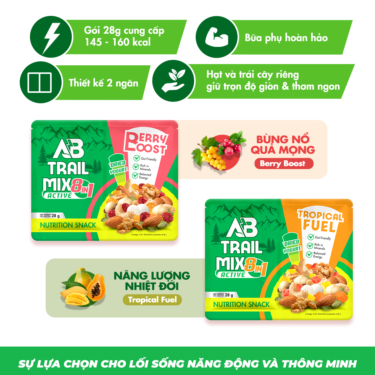 Túi hạt dinh dưỡng ab trail mix