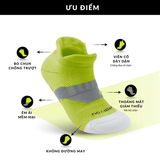  Tất/Vớ Cổ Ngắn Upper You Light Cushion SPM2002 - Xanh Neon 