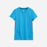  Áo Thun Thể Thao Chạy Bộ Nữ MOTIVE WM Mix Color T-Shirt - Màu Xanh Dương Nhạt 