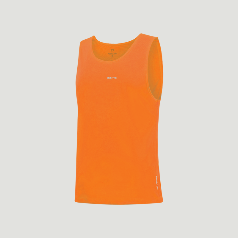 Áo thun thể thao chạy bộ nam motive men simple color singlet - màu cam