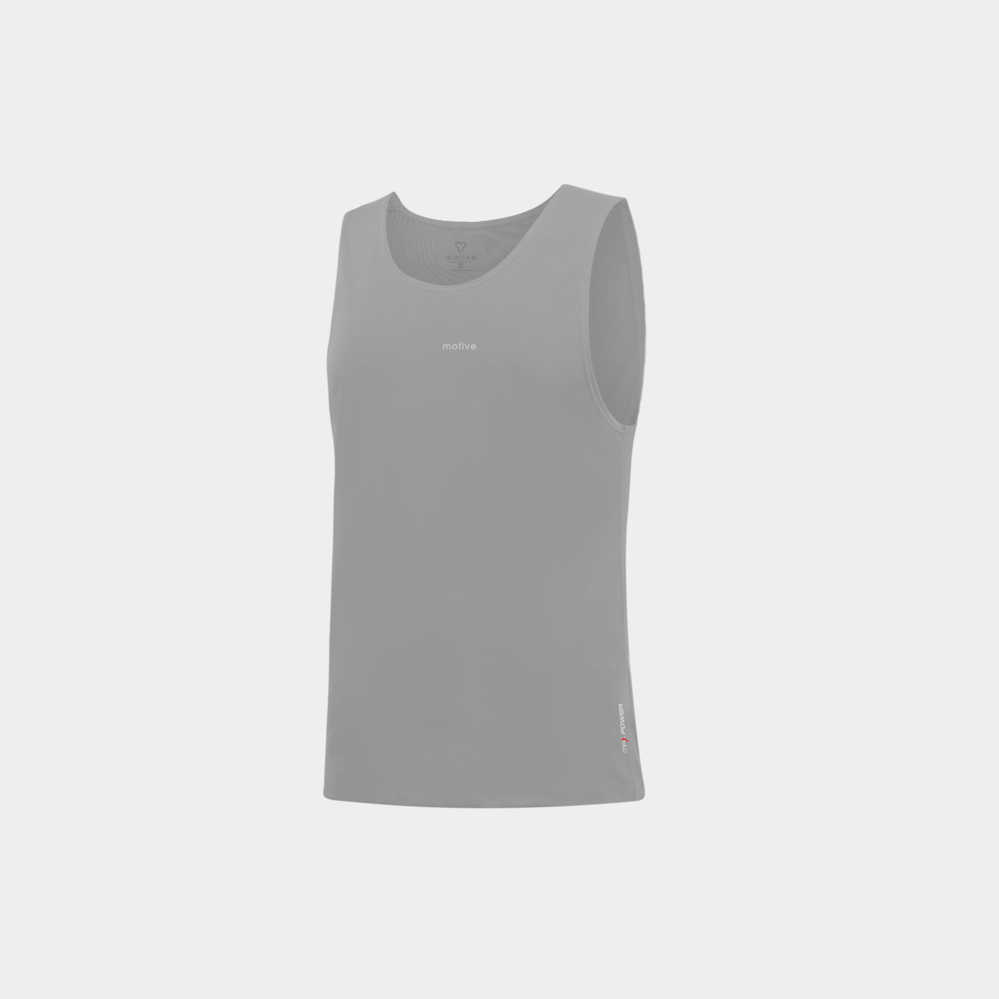Áo thun thể thao chạy bộ nam motive men simple color singlet - màu xám