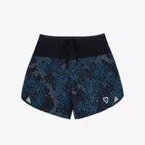  Quần Short thể thao chạy bộ nam đa năng MOTIVE MEN SHORT BELT - Màu đen/Xanh họa tiết 