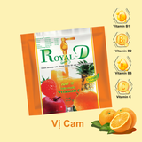  Bột Điện Giải Hòa Tan Royal-D Electrolyte Beverage Vitamin B1, B2, B6 Và Vitamin C - Vị Cam 