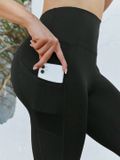  Quần Dài Bó Cơ Nữ Wolf Active Compress Run 103, Chất Liệu Bó Cơ Mềm Mịn, Co Giãn Thoải Mái 