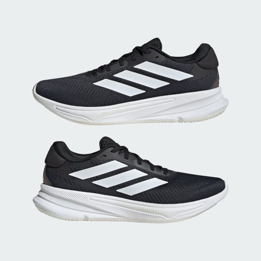  Giày Chạy Bộ Nam Adidas Supernova Ease - Black / White / Charcoal 