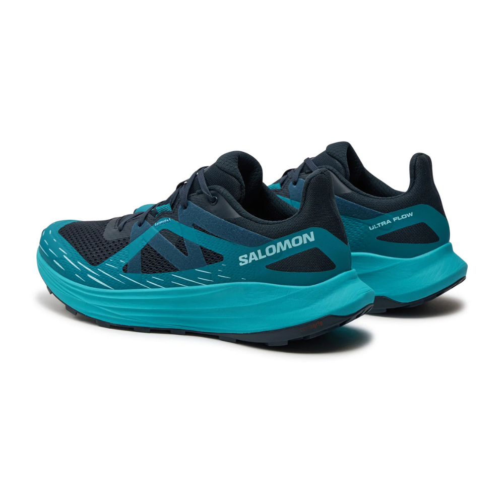  Giày Chạy Trail Nam Salomon ULTRA FLOW - Carbon/Tahide/Deepdi 