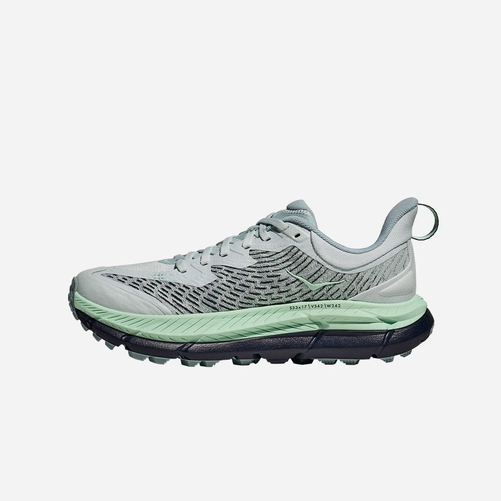  Giày Chạy Bộ Nữ Hoka Mafate Speed 4 - Droplet / Mint Fluorite 