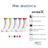  Tất Chạy Bộ Re.Socks Hyper X - Màu Đỏ 