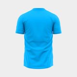  Áo thun thể thao chạy bộ nam MOTIVE Men Mix Color T-Shirt - Màu xanh dương 