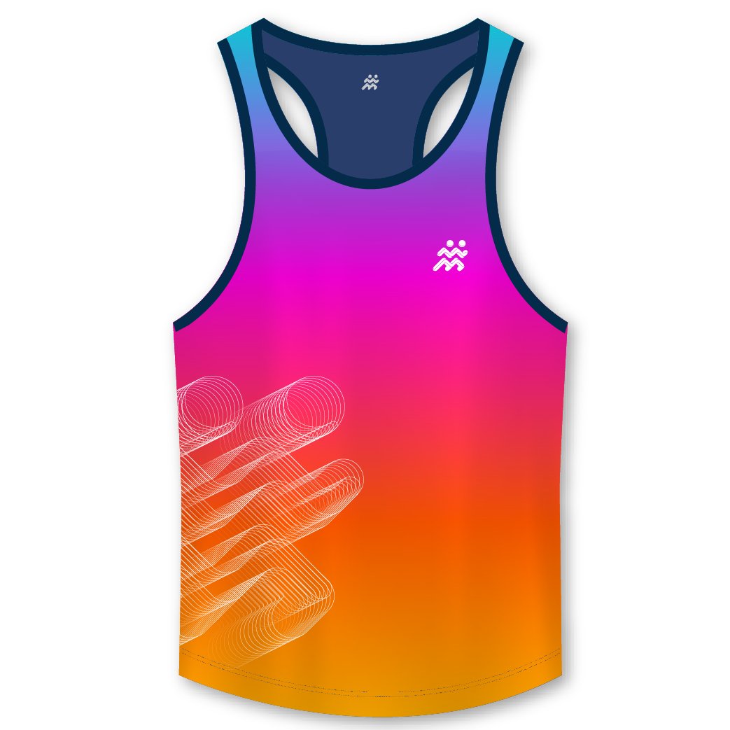 Áo singlet chạy bộ nam Finisher TGCB