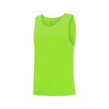  Áo thun thể thao chạy bộ nam MOTIVE Men Simple Color Singlet - Màu xanh Neon 