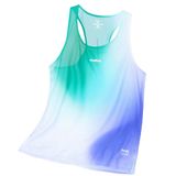  Áo thun thể thao chạy bộ nữ MOTIVE WOMAN Airwear Singlet (30g) - Màu xanh 