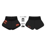  Quần short chạy bộ nam nữ T8 Custom Sherpa - Orange Logo 