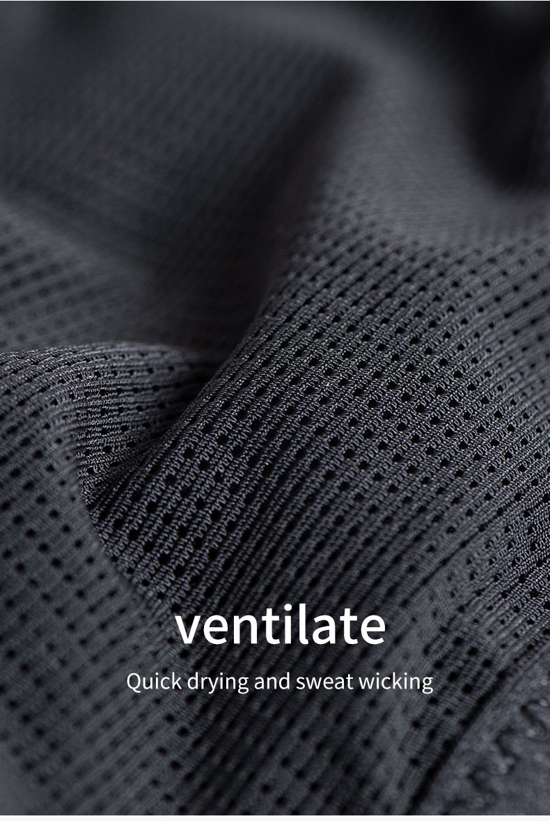 Chất liệu vải nhanh khô, thoáng khí